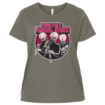 Ladies Curvy Jersey - URLW9C1K - Bamboo Blackout - 2