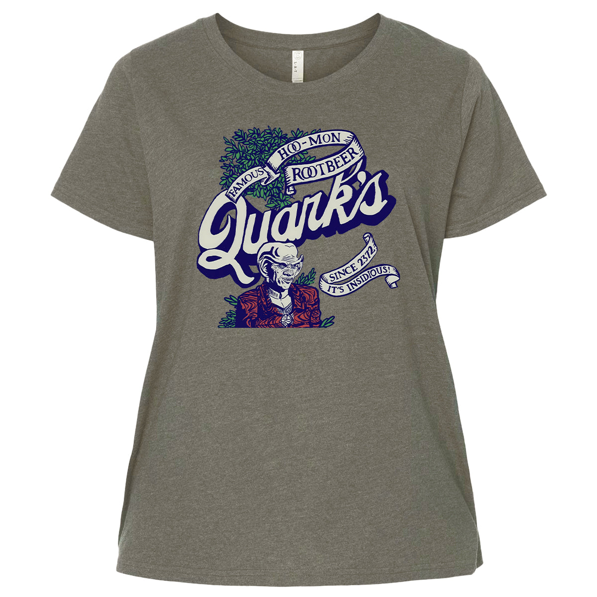 Ladies Curvy Jersey - 8CEZN5KQ - Bamboo Blackout - 2