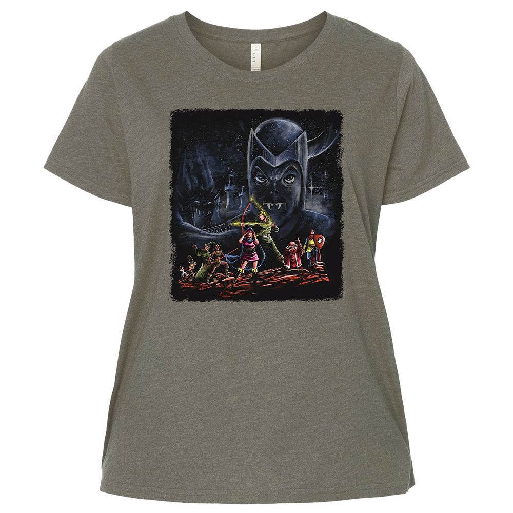 Ladies Curvy Jersey - 483KA5ZR - Bamboo Blackout - 2