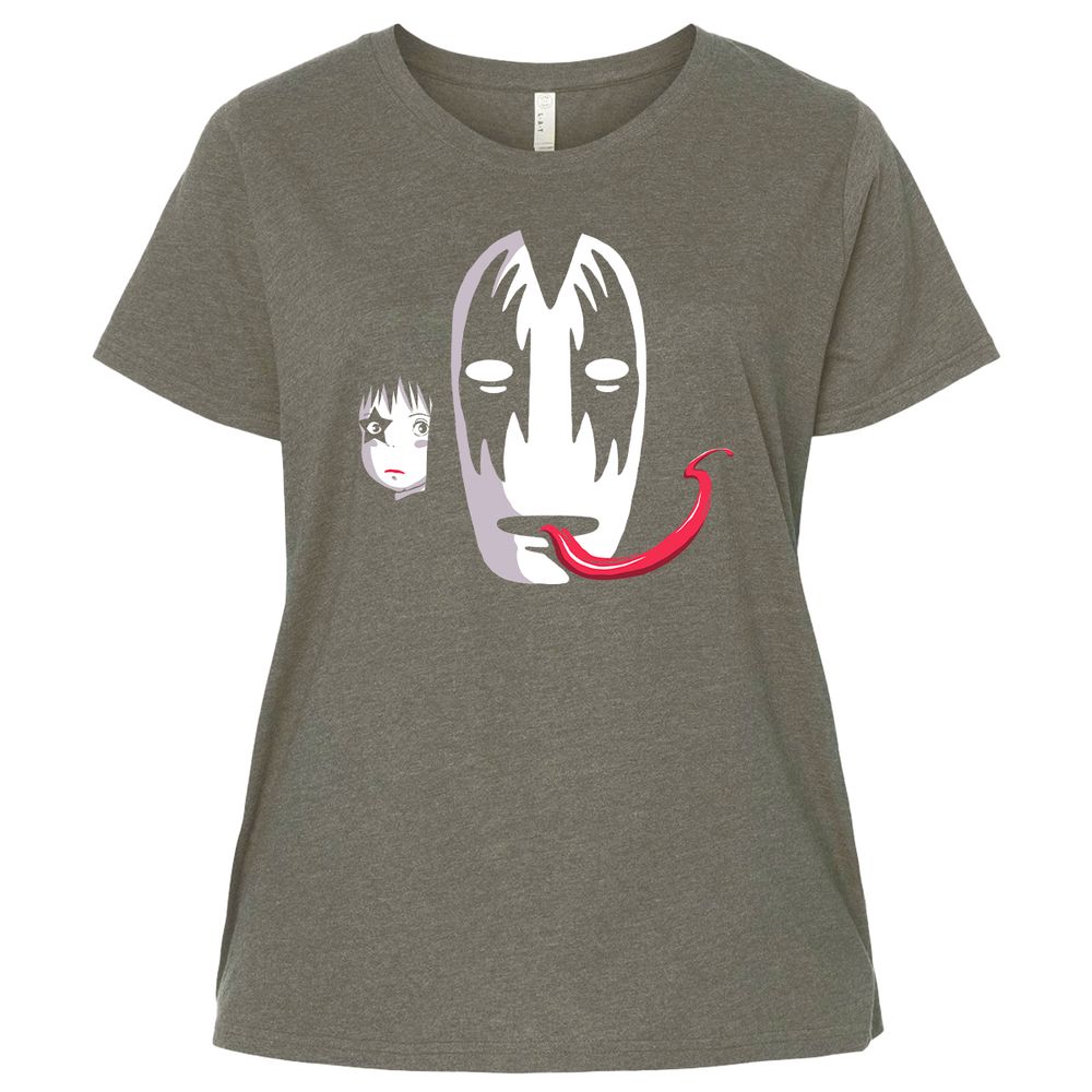 Ladies Curvy Jersey - 7FR9D7JK - Bamboo Blackout - 2