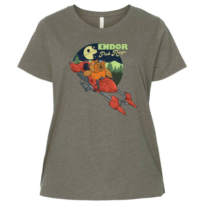 Ladies Curvy Jersey - 4F8NQE65 - Bamboo Blackout - 2