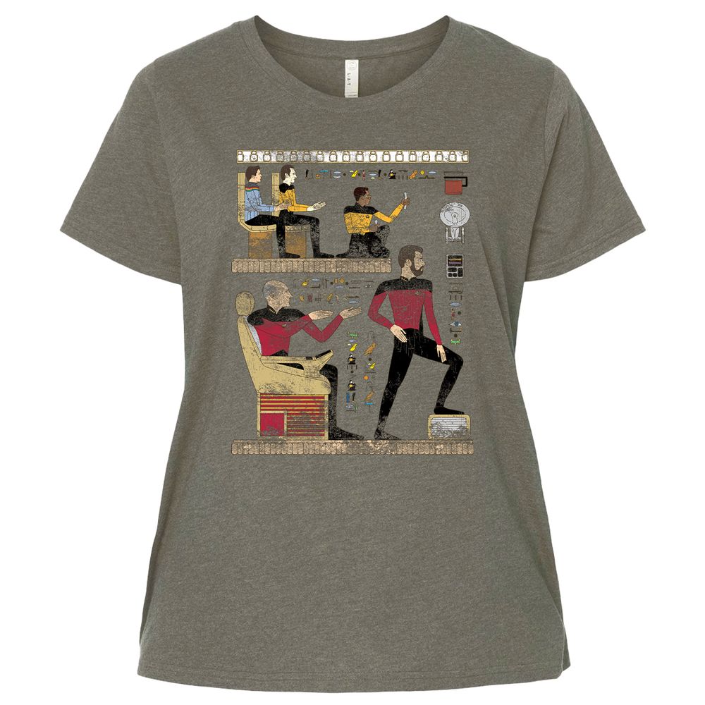 Ladies Curvy Jersey - FZW7HBN2 - Bamboo Blackout - 2