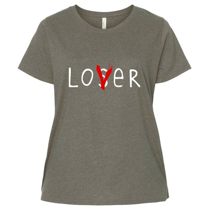 Ladies Curvy Jersey - 4RRUA8GF - Bamboo Blackout - 2