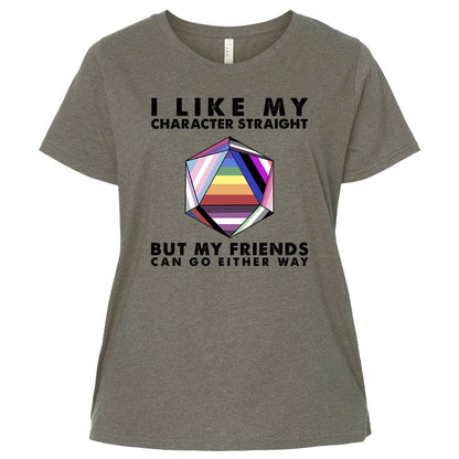 Ladies Curvy Jersey - 5SDBQJNY - Bamboo Blackout - 2