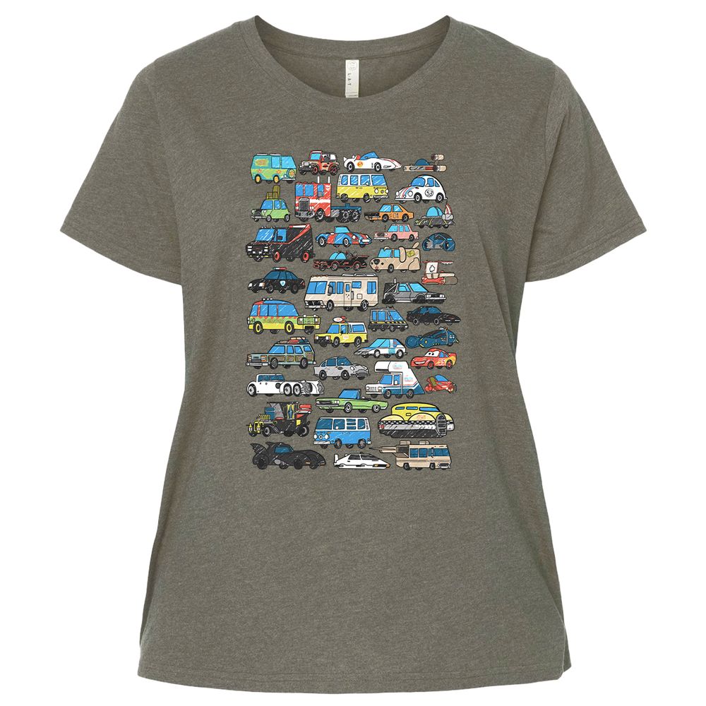 Ladies Curvy Jersey - ZN5178ZT - Bamboo Blackout - 2