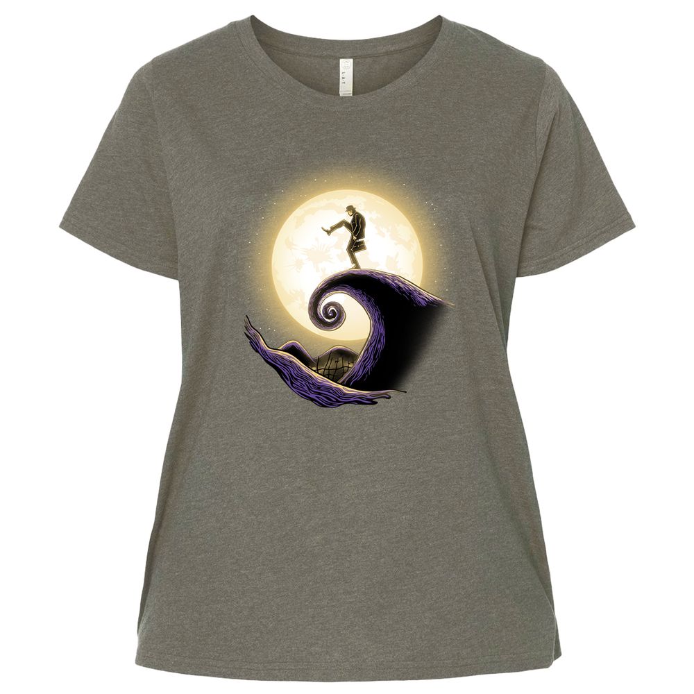 Ladies Curvy Jersey - LA1DBR3P - Bamboo Blackout - 2