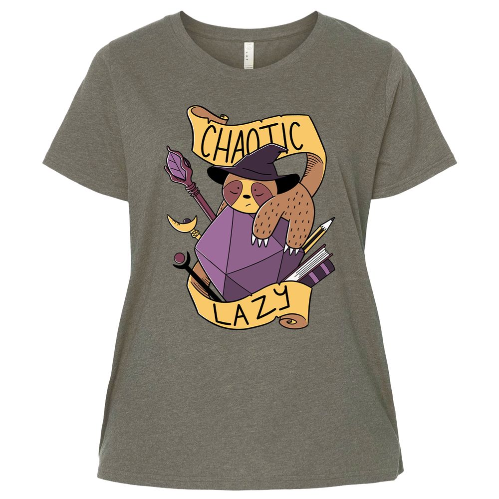 Ladies Curvy Jersey - LQDZCJ7W - Bamboo Blackout - 2