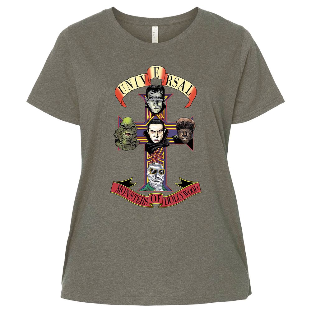 Ladies Curvy Jersey - ALCTSRZC - Bamboo Blackout - 2