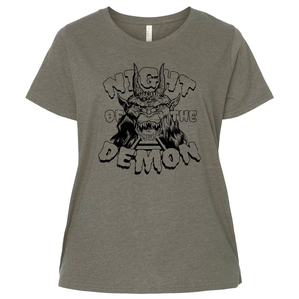 Ladies Curvy Jersey - CUDFGDFH - Bamboo Blackout - 2