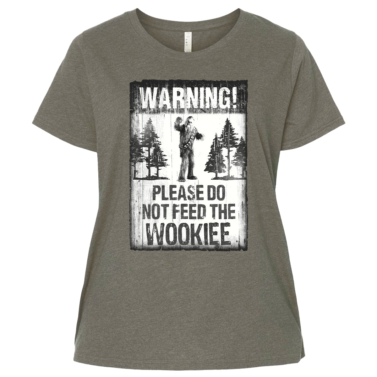 Ladies Curvy Jersey - B8E763JX - Bamboo Blackout - 2