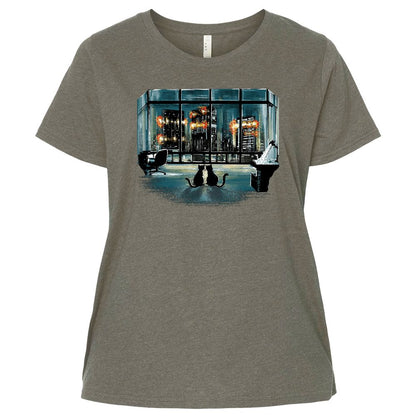 Ladies Curvy Jersey - 2VANSRHE - Bamboo Blackout - 2