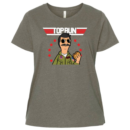 Ladies Curvy Jersey - R468KF4J - Bamboo Blackout - 2