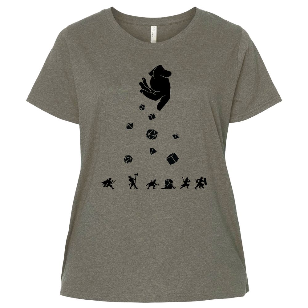 Ladies Curvy Jersey - 1BL9CR4X - Bamboo Blackout - 2