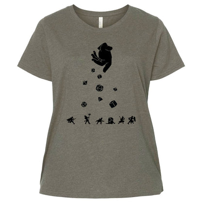 Ladies Curvy Jersey - 1BL9CR4X - Bamboo Blackout - 2