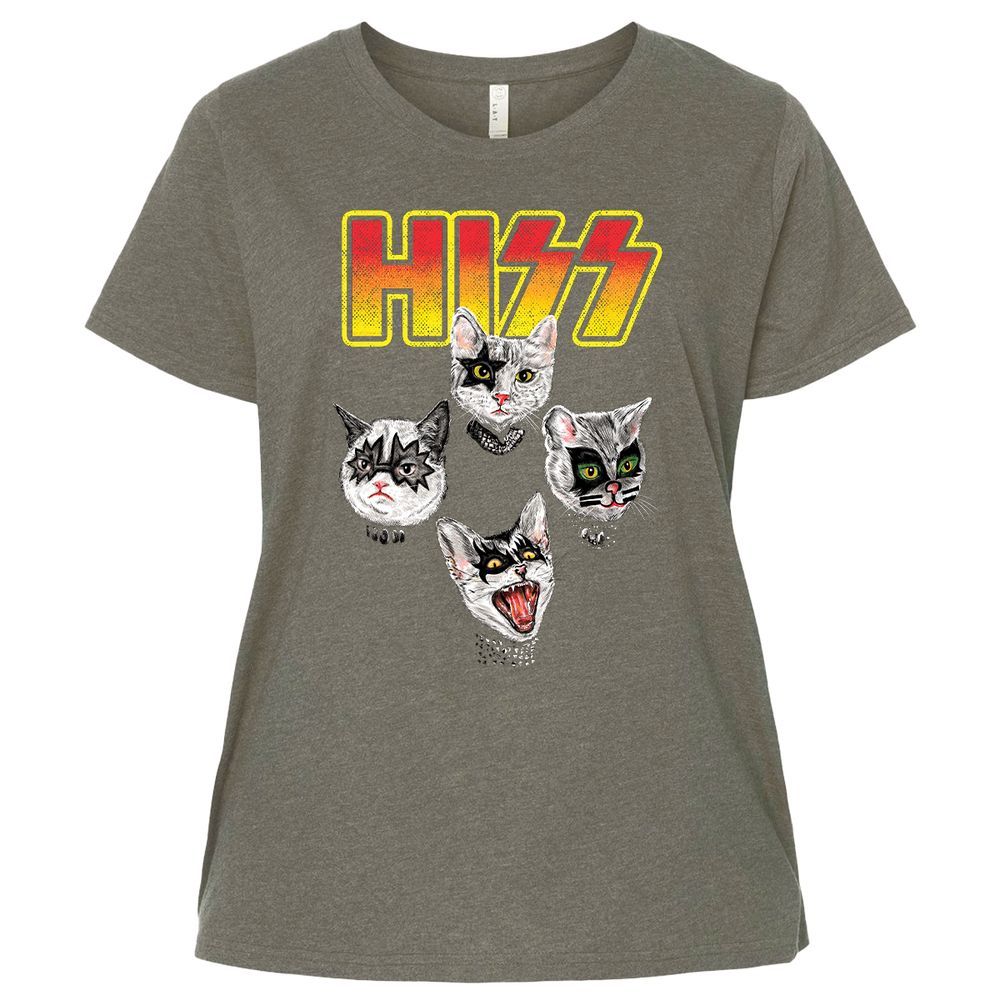 Ladies Curvy Jersey - 6ZE2TH1E - Bamboo Blackout - 2