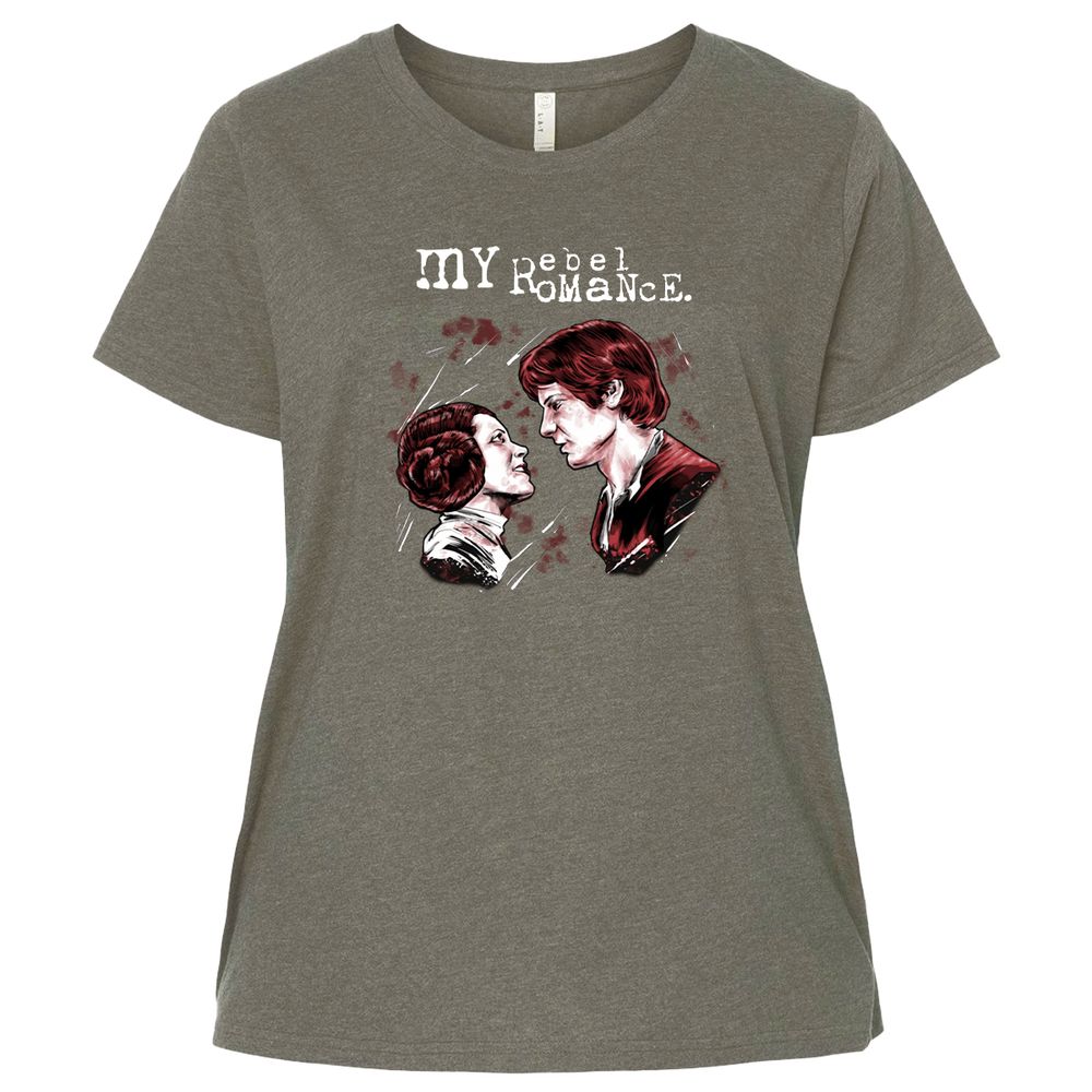 Ladies Curvy Jersey - 3X7XS3XL - Bamboo Blackout - 2