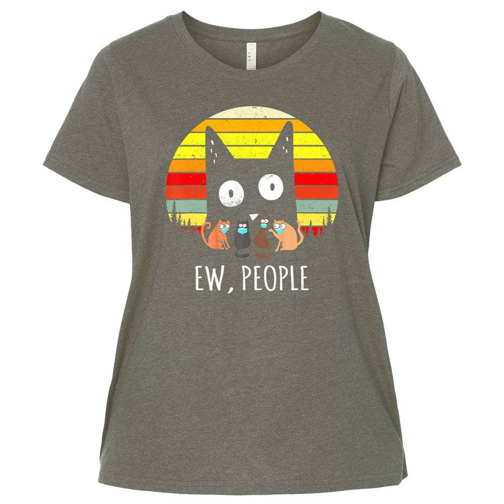 Ladies Curvy Jersey - C78JNPMF - Bamboo Blackout - 2