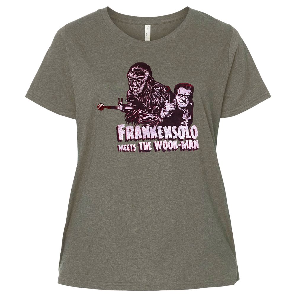 Ladies Curvy Jersey - H1ZUNB7D - Bamboo Blackout - 2