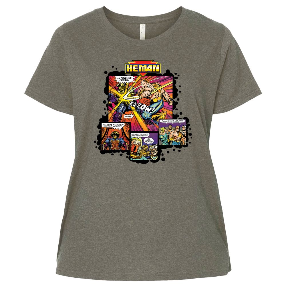 Ladies Curvy Jersey - KUCX6S4Y - Bamboo Blackout - 2