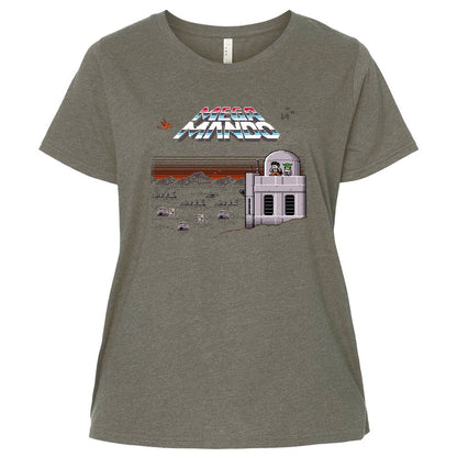 Ladies Curvy Jersey - LU78SXHG - Bamboo Blackout - 2