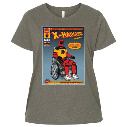 Ladies Curvy Jersey - 7FDC881P - Bamboo Blackout - 2