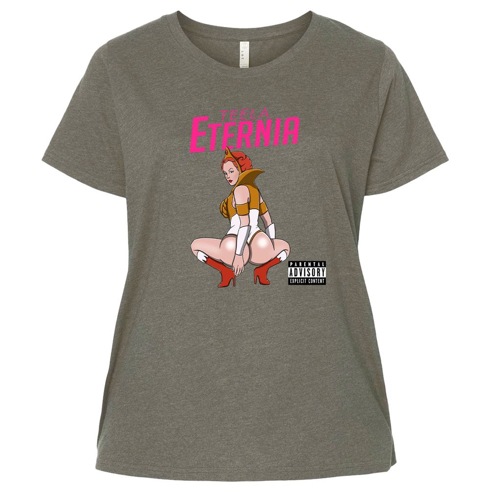 Ladies Curvy Jersey - EDDB79ZZ - Bamboo Blackout - 2