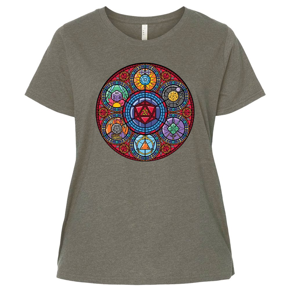 Ladies Curvy Jersey - A22KVZLT - Bamboo Blackout - 2