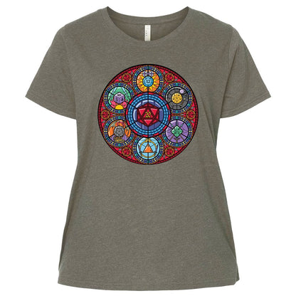 Ladies Curvy Jersey - A22KVZLT - Bamboo Blackout - 2