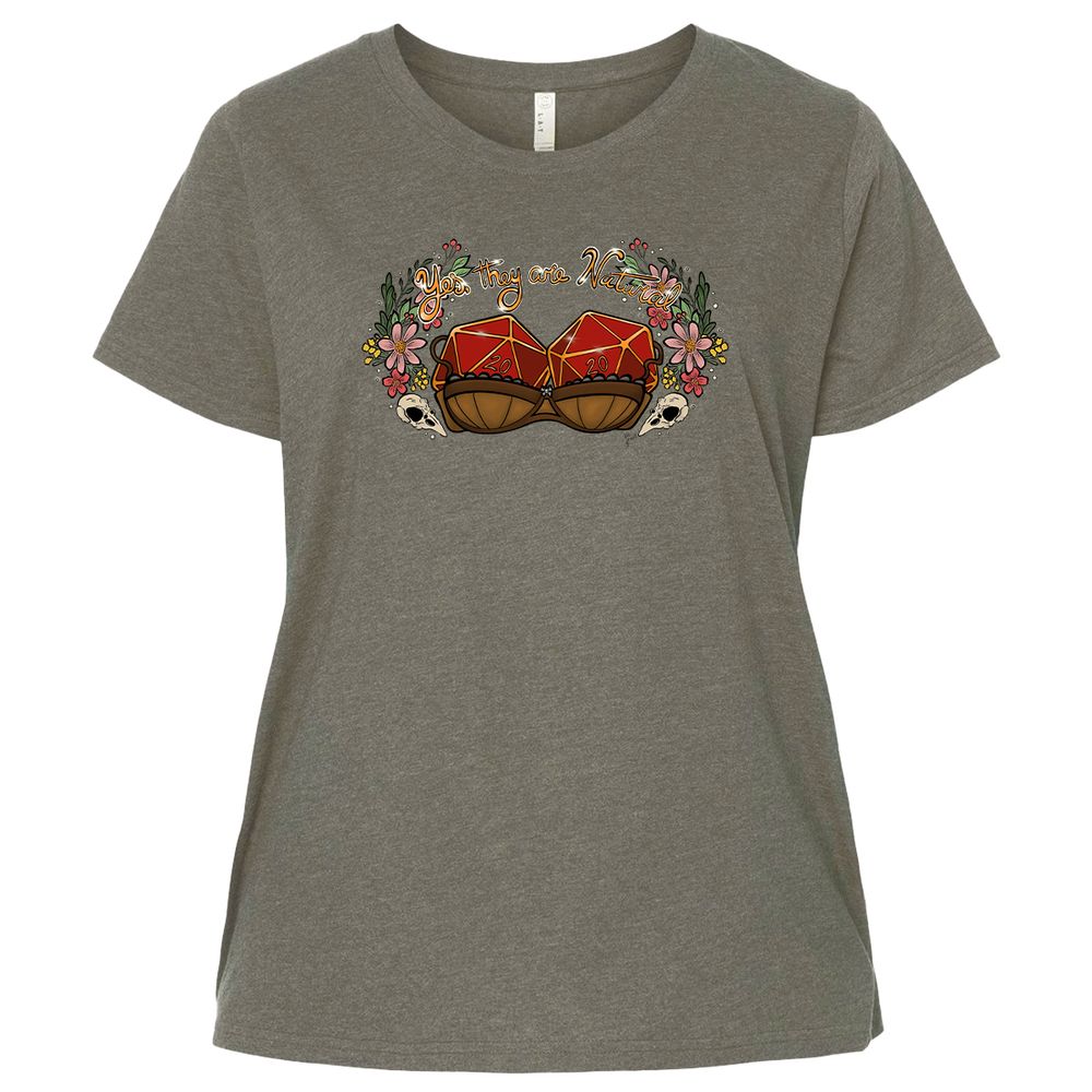 Ladies Curvy Jersey - A1S7LCDT - Bamboo Blackout - 2