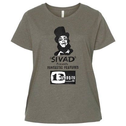 Ladies Curvy Jersey - ZRY9RPQE - Bamboo Blackout - 2