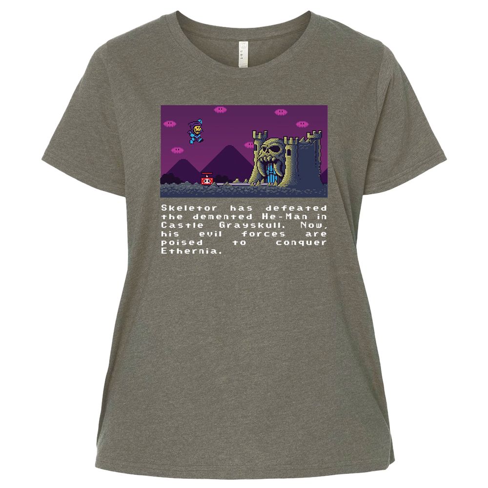 Ladies Curvy Jersey - H2KNDKUQ - Bamboo Blackout - 2