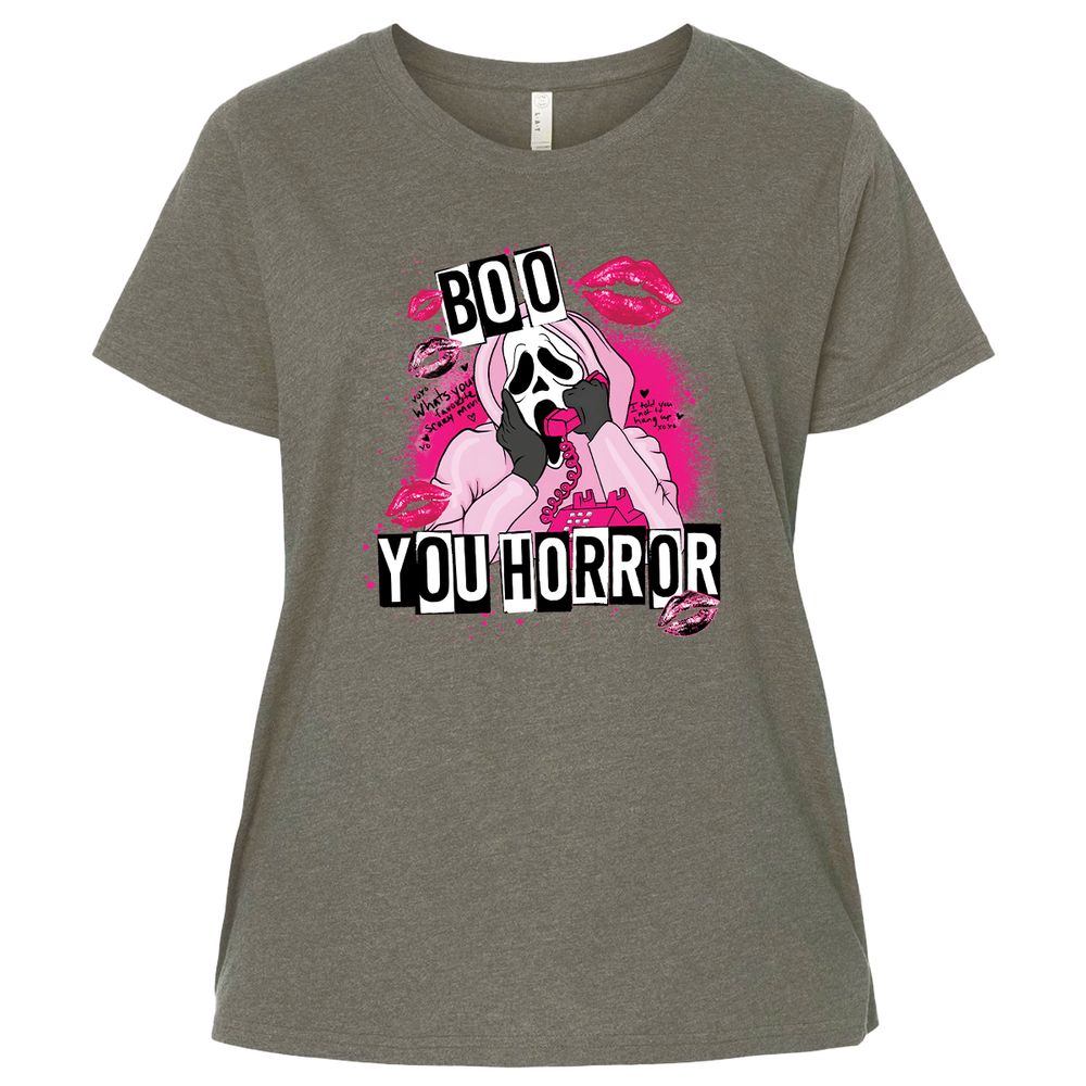 Ladies Curvy Jersey - ELHT63FQ - Bamboo Blackout - 2