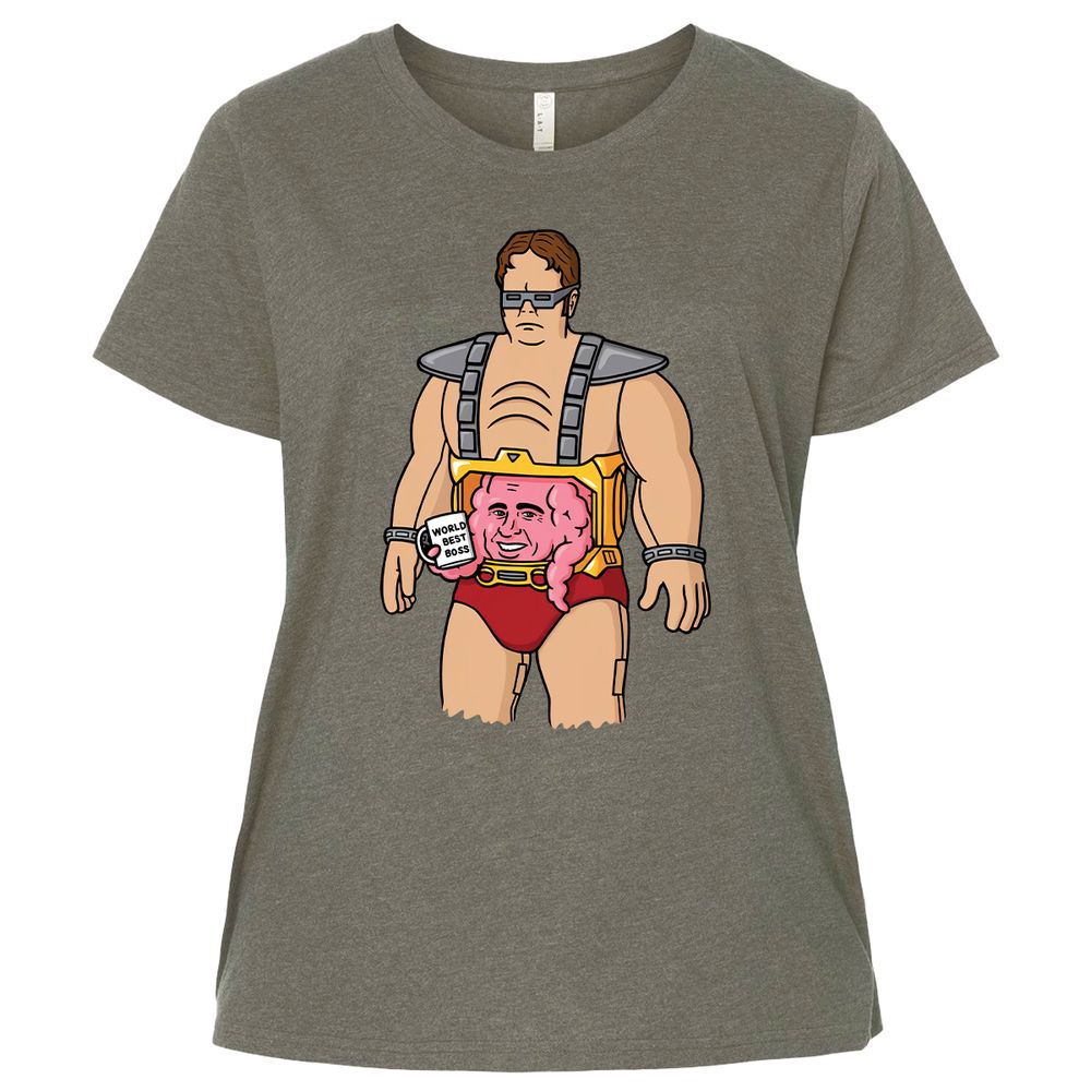 Ladies Curvy Jersey - UMWN84KX - Bamboo Blackout - 2