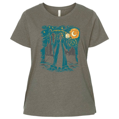 Ladies Curvy Jersey - PCCCKX8X - Bamboo Blackout - 2