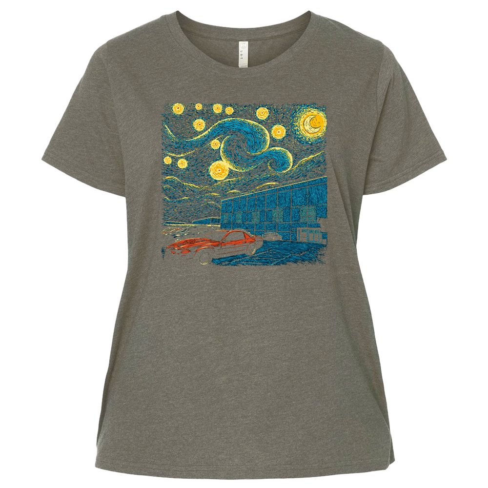 Ladies Curvy Jersey - DED1WZGT - Bamboo Blackout - 2