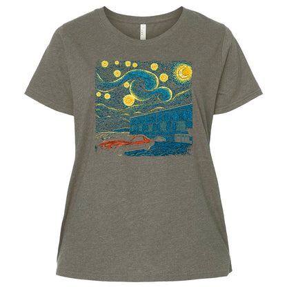 Ladies Curvy Jersey - DED1WZGT - Bamboo Blackout - 2