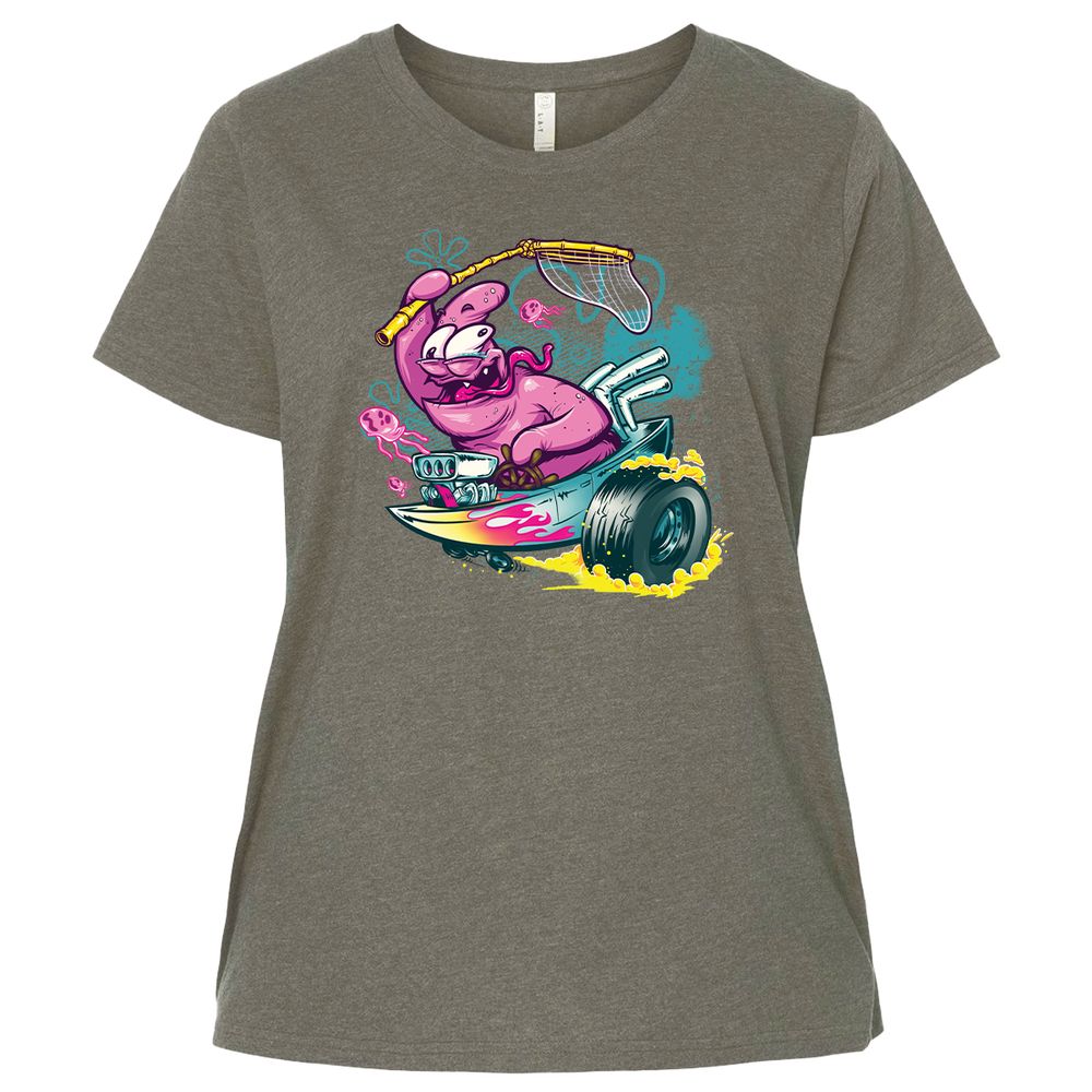 Ladies Curvy Jersey - 36QATA82 - Bamboo Blackout - 2