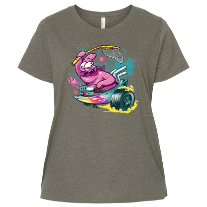 Ladies Curvy Jersey - 36QATA82 - Bamboo Blackout - 2