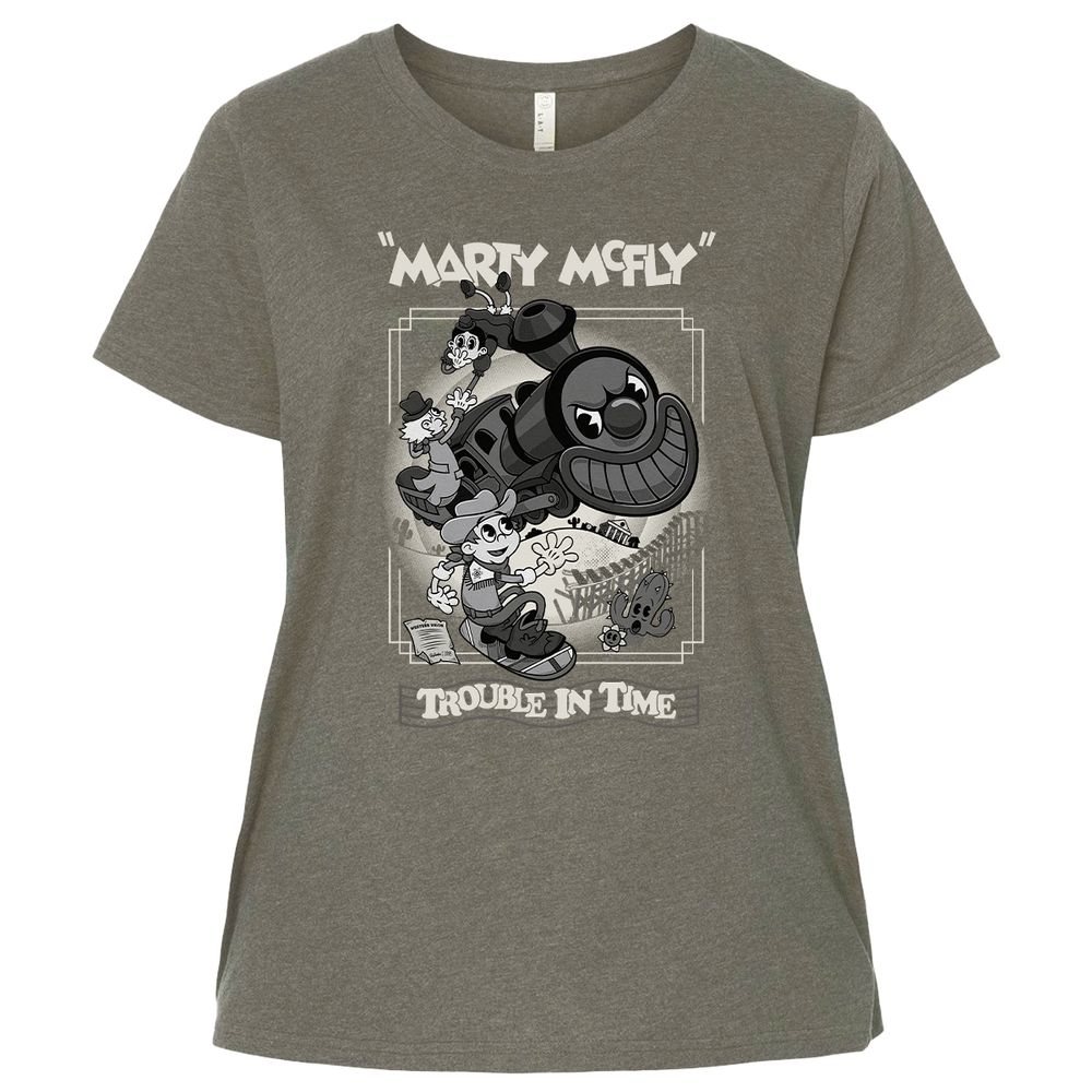 Ladies Curvy Jersey - R14TQYJN - Bamboo Blackout - 2