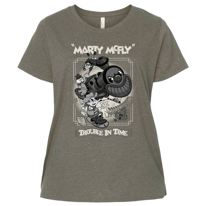 Ladies Curvy Jersey - R14TQYJN - Bamboo Blackout - 2