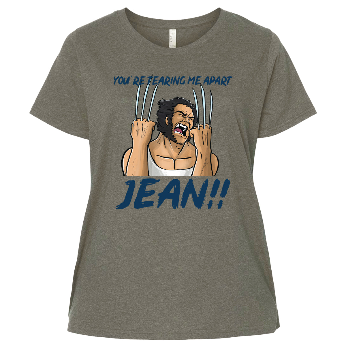 Ladies Curvy Jersey - YBV5D8DJ - Bamboo Blackout - 2