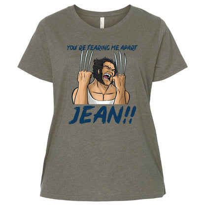 Ladies Curvy Jersey - YBV5D8DJ - Bamboo Blackout - 2