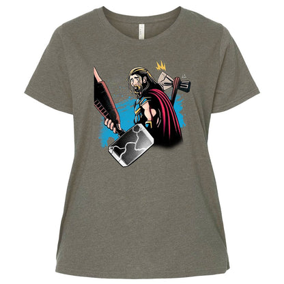 Ladies Curvy Jersey - CNHQ9FK3 - Bamboo Blackout - 2