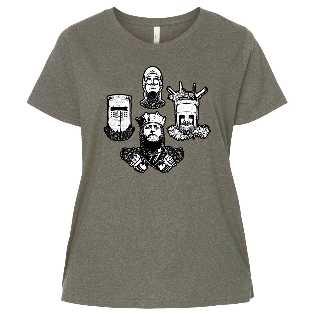 Ladies Curvy Jersey - BHK8J849 - Bamboo Blackout - 2