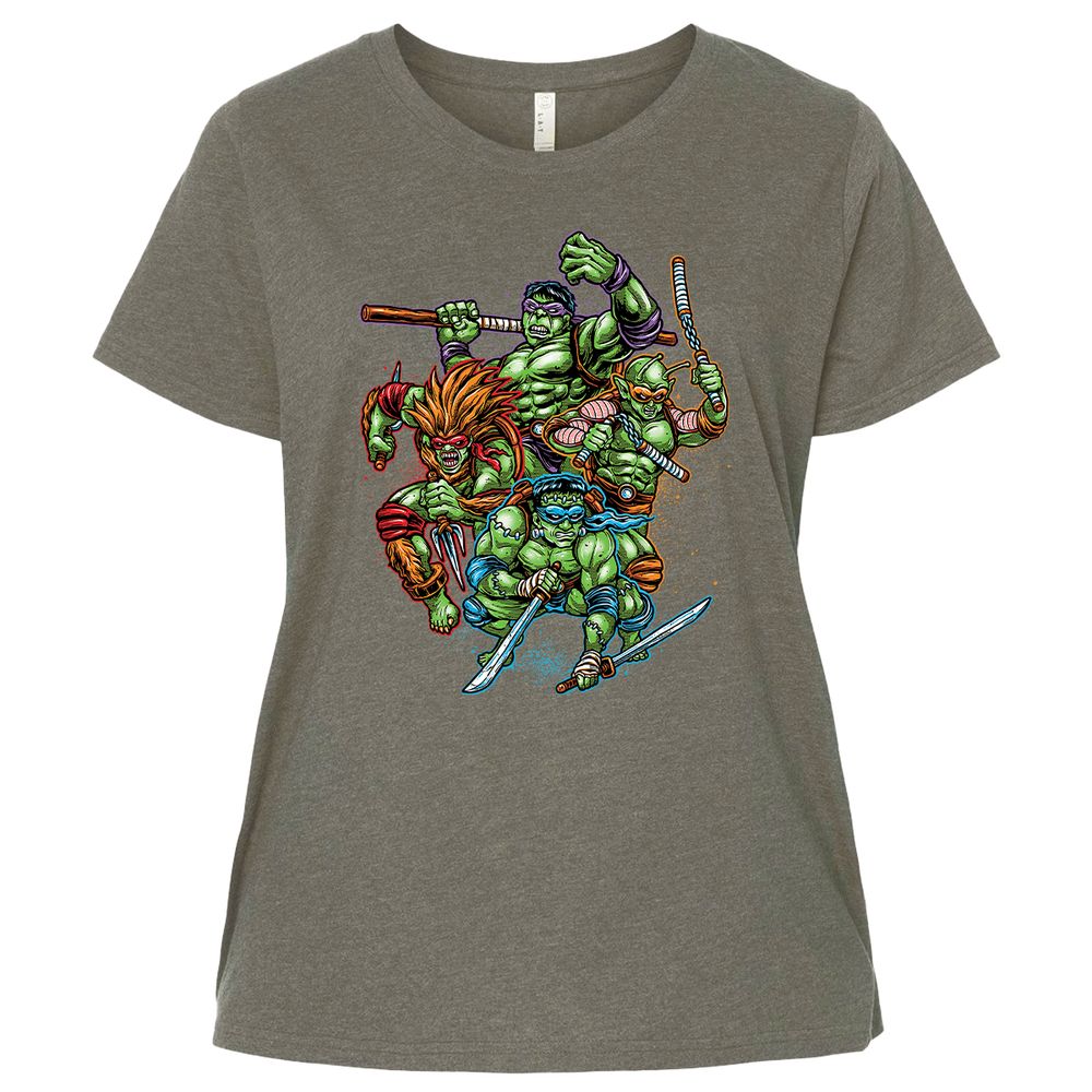 Ladies Curvy Jersey - PBKL14SK - Bamboo Blackout - 2