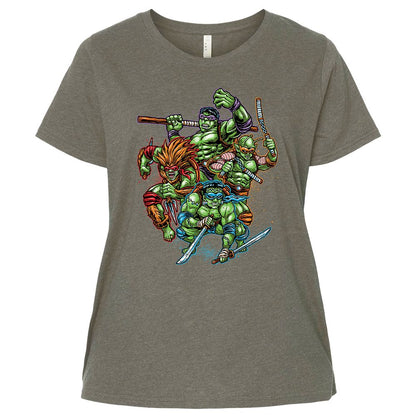 Ladies Curvy Jersey - PBKL14SK - Bamboo Blackout - 2