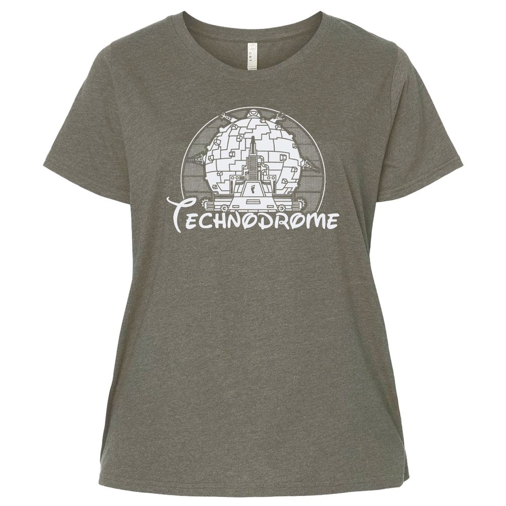 Ladies Curvy Jersey - AMWE1Q9Q - Bamboo Blackout - 2