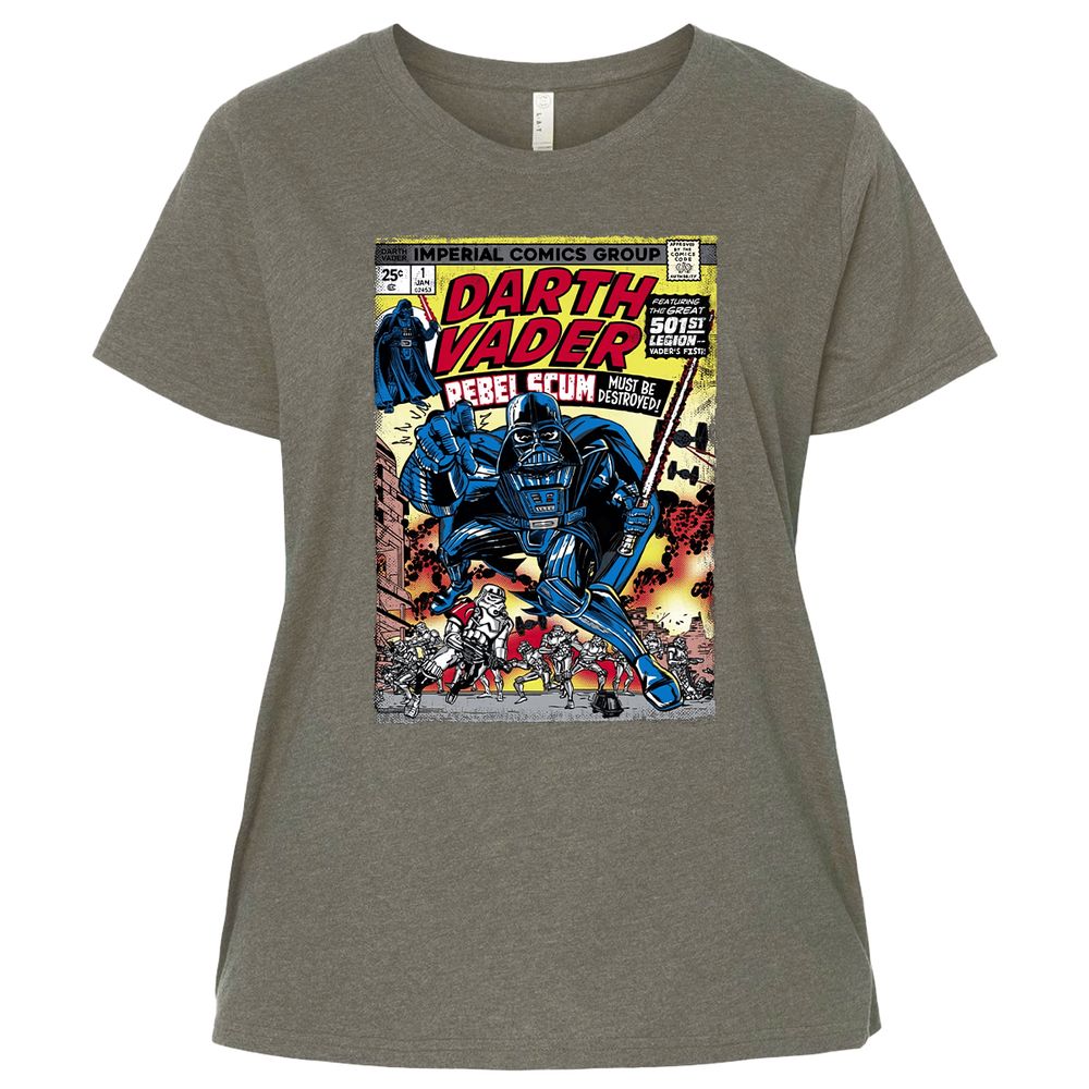 Ladies Curvy Jersey - 3921R74L - Bamboo Blackout - 2