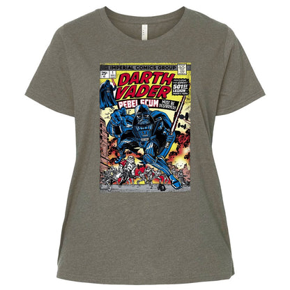 Ladies Curvy Jersey - 3921R74L - Bamboo Blackout - 2