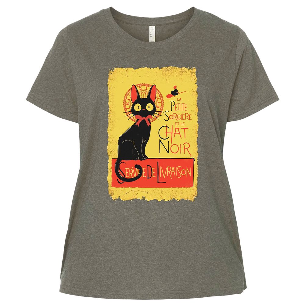 Ladies Curvy Jersey - BUNVUSHD - Bamboo Blackout - 2